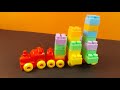 Satisfying DIY Block Freight Train 🚆 | Lego-Style Cargo Train Build | Pure ASMR Sounds