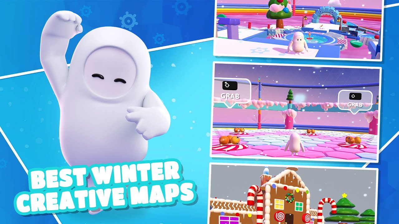 The BEST Winter/Holiday Creative Maps RIGHT NOW! | Fall Guys