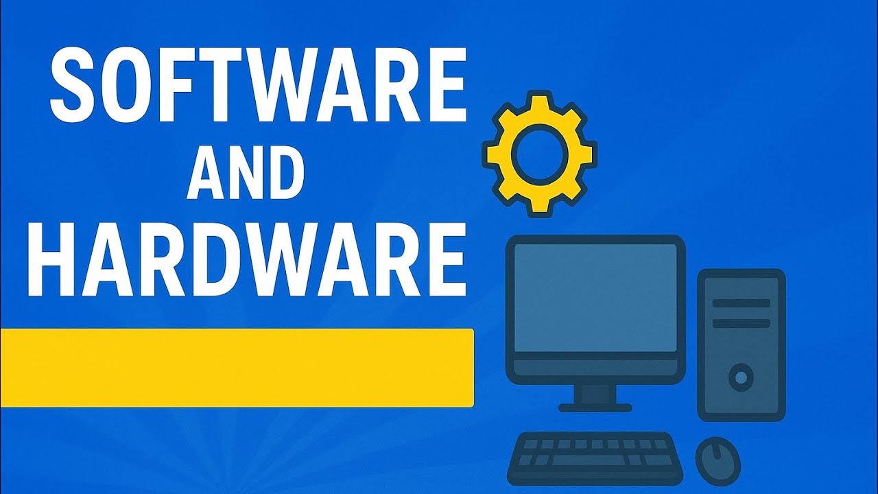 Software In Simple Words Software vs Hardware | Basics of Computer Explained in Simple Words ...