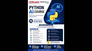 Python AI Course 2026 🚀 | Learn AI, Machine Learning & ChatGPT | EduCADD THINKWorks
