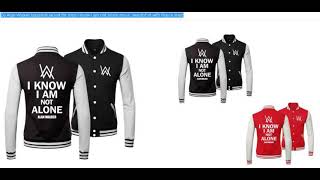DJ Alan Walker hoodie and t shirt