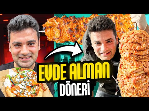 EVDE ALMAN DÖNERİ YAPTIM!!!
