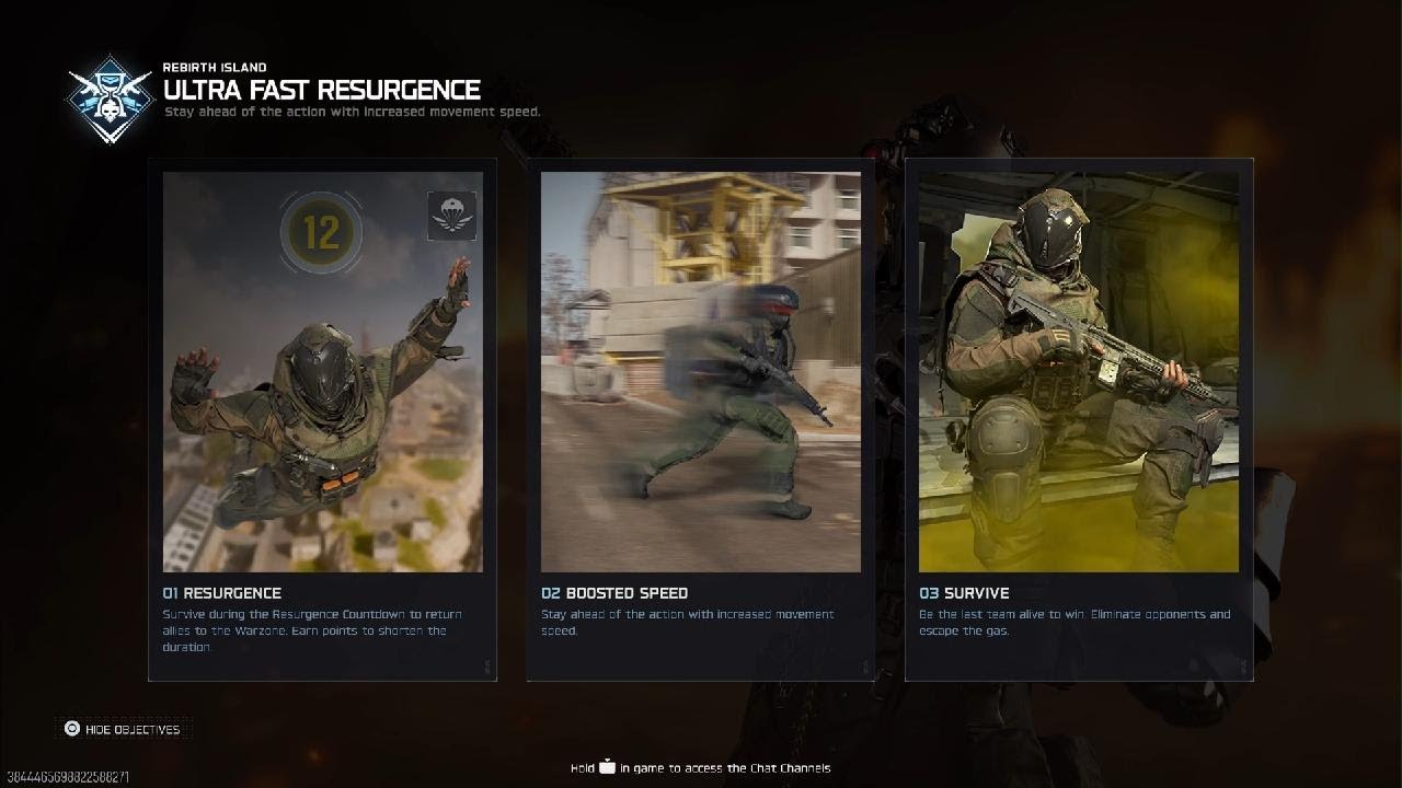 Call of Duty ultra fast resurgence