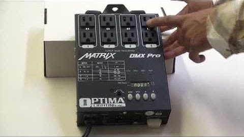 MATRIX DMX PRO Introduction