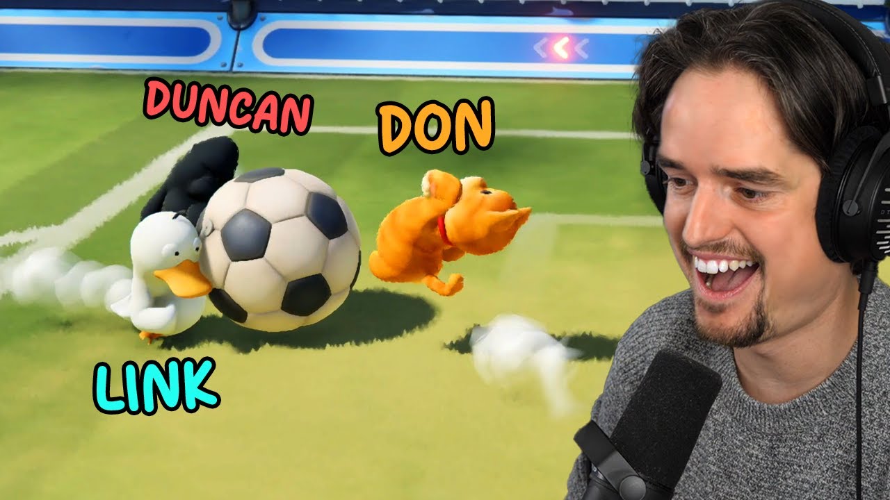 De Makkers gaan voetballen.. in Party Animals