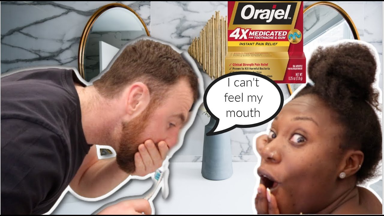 ORAJEL NUMBING MOUTH PRANK ON BOYFRIEND!!! *Must Watch* YouTube