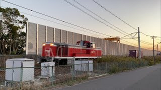 【衣浦臨海鉄道】夕暮れのJR線内を走るKE65-3　2022/12/10