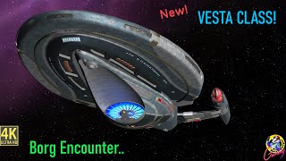 NEW USS Aventine  A Vesta Class Refit? FULL Tests  Star Trek Ship Battles 4K Bridge Commander