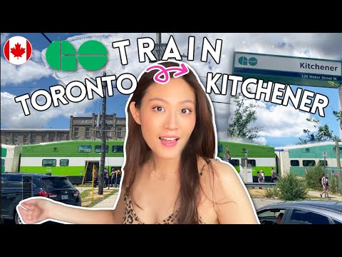 GO Train from Toronto to KITCHENER Ontario 🇨🇦 Important things to know!