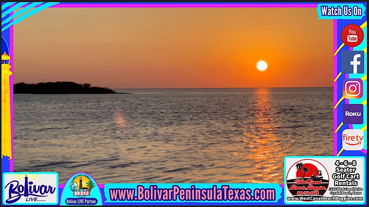 Wind Down, Feel the Sand Between Your Toes, Explore Bolivar Peninsula, You'll Love It.