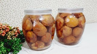 It's So Delicious! Chestnut dessert! Candy Chestnut Recipe. How to cook #chestnuts