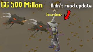 HE DIDN'T READ THE UPDATE... AND LOST 550M - OSRS BEST HIGHLIGHTS - FUNNY, EPIC \& WTF MOMENTS | 162