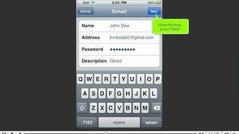 How to setup a Gmail account on your iPhone - Canadian Web Hosting