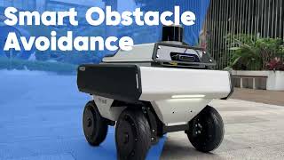 Mobile Robot Magic: How Path-Following Navigation Overcomes Static Obstacles#autonomousrobot #robot