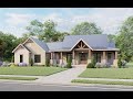 MODERN FARMHOUSE PLAN 041-00230 WITH INTERIOR