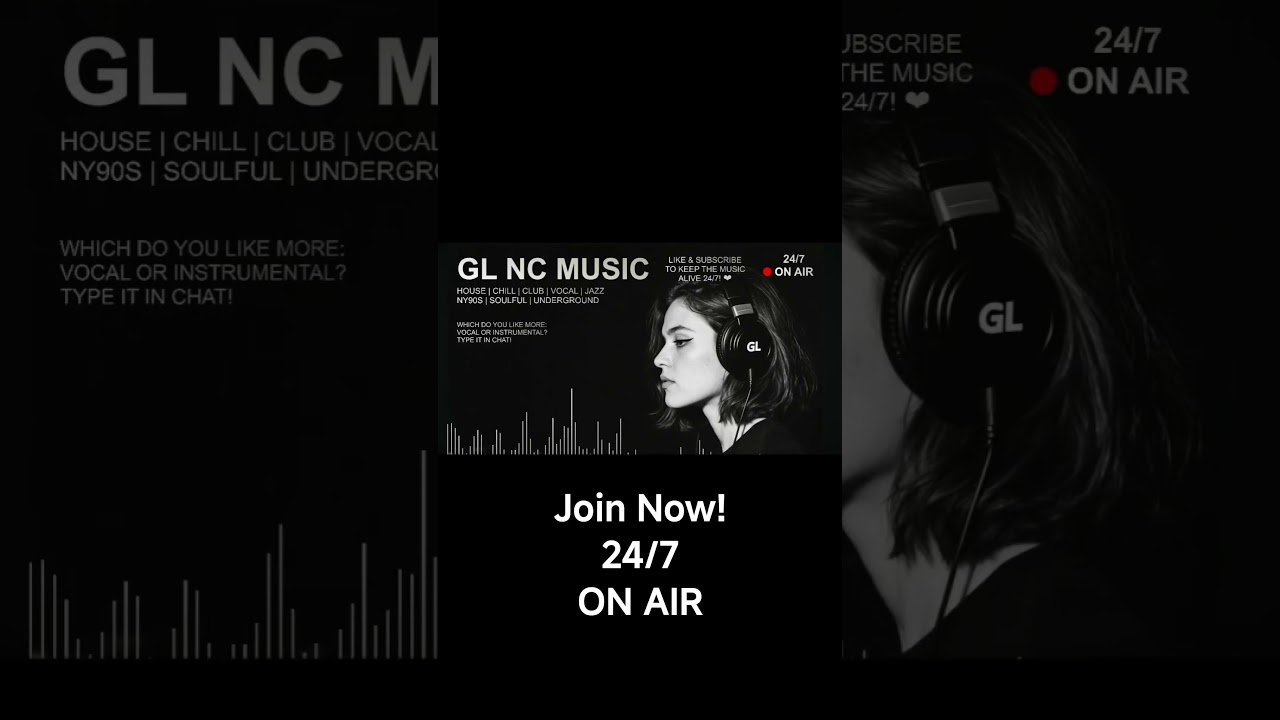 ☝🏻JOIN☝🏻90s Chill Deep & Soulful House 24/7 Radio Live 🔥 