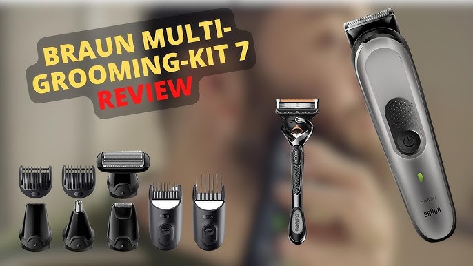 Braun 10-in-1 Multi Grooming Kit with a fully metal head - Mgk7221 - YouTube