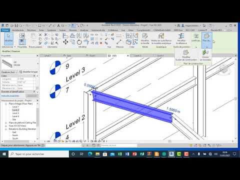 TUT0-REVIT: ETUDE DE L'OSSATURE D'UN HANGAR METALLIQUE