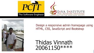 Web Task 41 1st Year Semester 01 Java Institute Thidas Vinnath