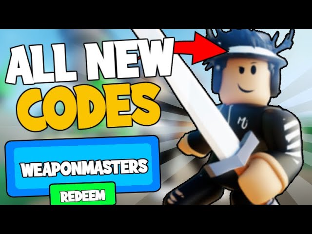 Roblox Weapon Masters Codes (November 2021)