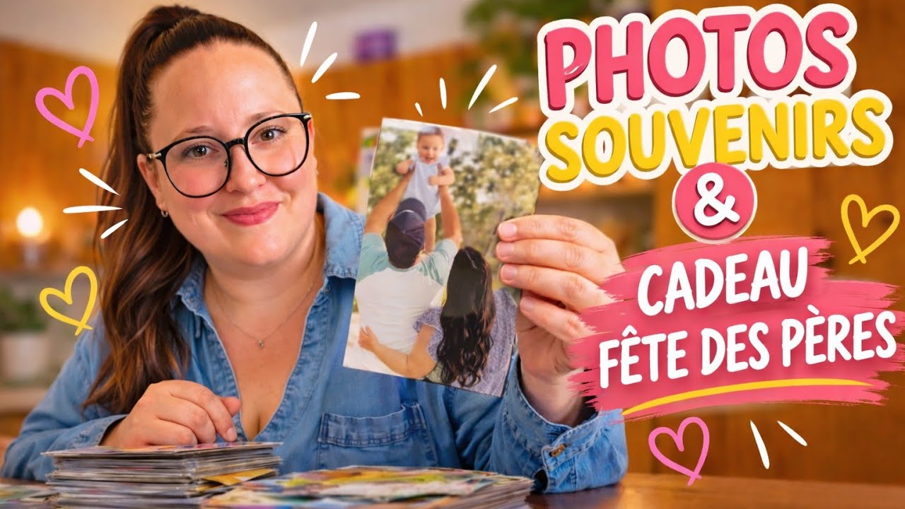 VLOG / Cadeau fête des pères & Photos souvenirs