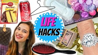11 LIFE HACKS All Girls NEED To Know!!!! - YouTube