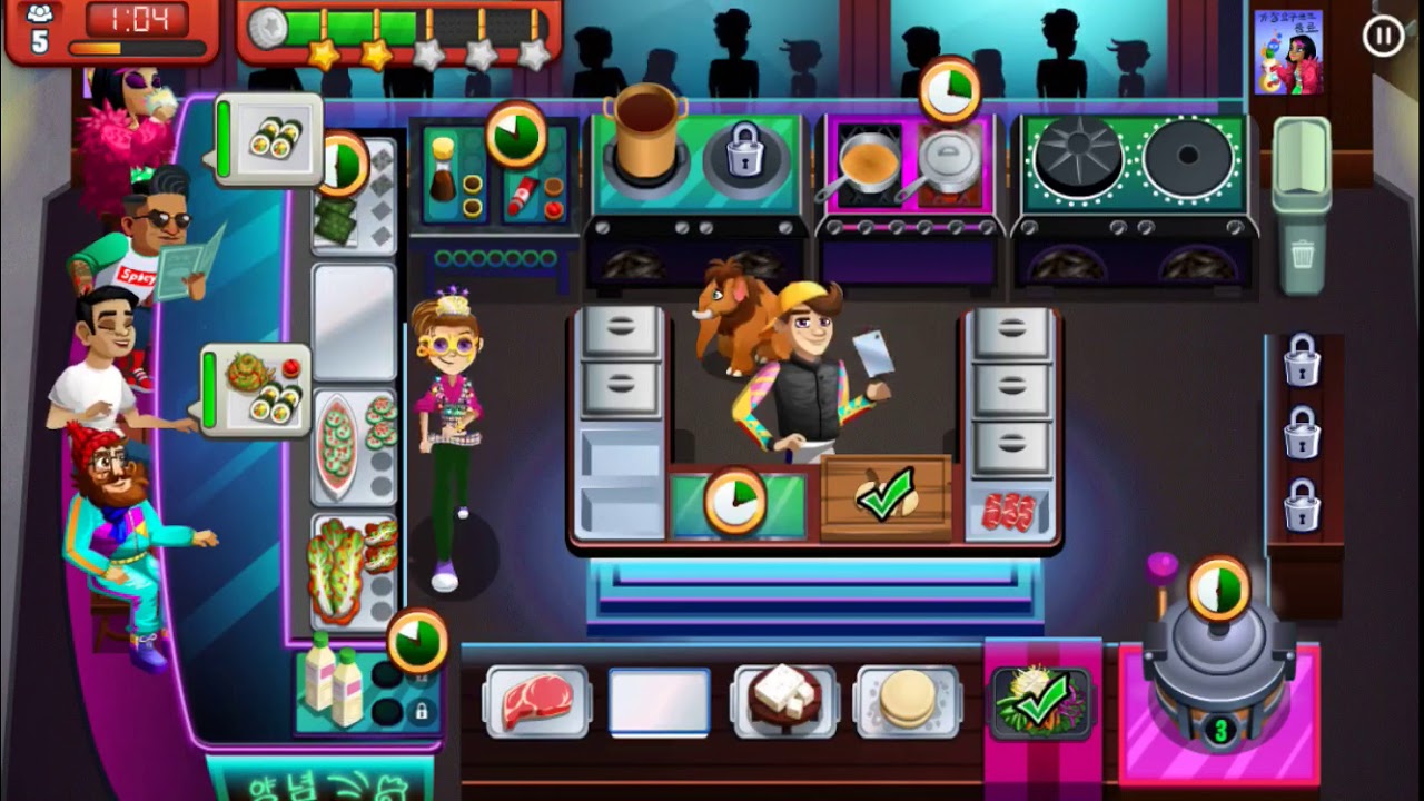 KPOP KITCHEN Season2 Episode6（S2E6） Cooking Dash ALL CUSTOMERS