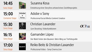 SONY @ Photopia 2022 14 :00 Christian Laxander & Stefan GerickeLive Shooting: Autofokus