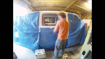 Installing a Window in a VW T5