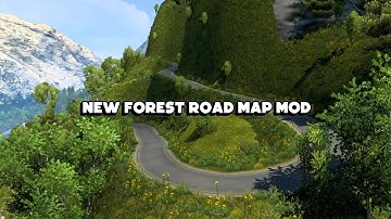 new forest road map mod for bussid v3.7.1 | bus simulator indonesia |