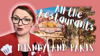 All the Table Service Restaurants in Disneyland Paris | Full Guide