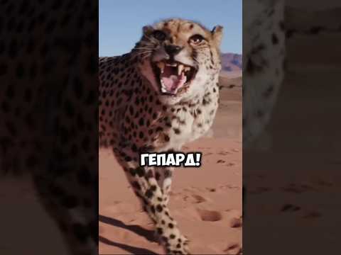 Какое животное самое быстрое на земле? 🐆 Узнай за 30 секунд!