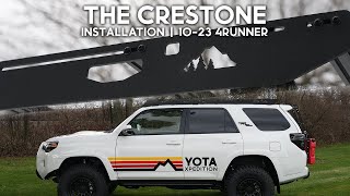 Learn How to Install the Sherpa Crestone Roof Rack on your 4Runner | 20102023 Toyota 4Runner