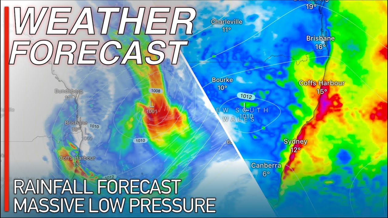 Downpours and Heavy Rain on the Forecast for Australia's East Coast ...