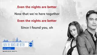 Since I Found You (OST) - Even The Nights Are Better by Kyla [Lyrics Video] chords