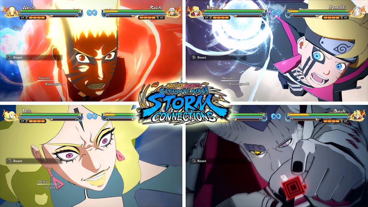 Naruto x Boruto: Ultimate Ninja Storm Connections - All Ultimate / All Characters (Ultimates Jutsu)