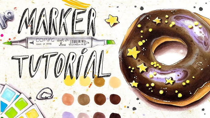 Easy Alcohol Marker Tutorial - Learn Beginner Techniques in this Fun  Step-by-Step Lesson — Art is Fun