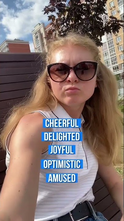 ИНТЕРЕСНЫЙ английский | Синонимы к слову HAPPY - YouTube