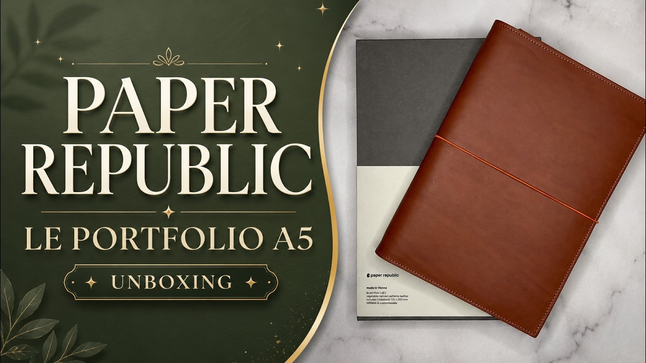 Paper Republic Le Portfolio A5 Unboxing | First Impressions of