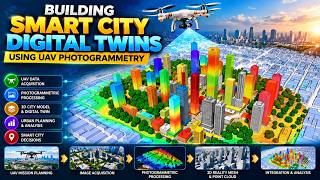 Building Smart City Digital Twins Using UAV Photogrammetry and ArcGIS Urban