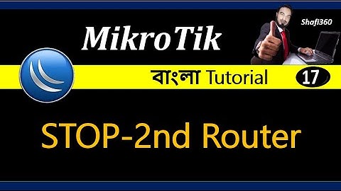 Block Client Router Access |Mikrotik Router Block Double NAT Firewall Rules Disable Secondary Router