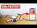 How to transfers from dji mini 3 pro to phone