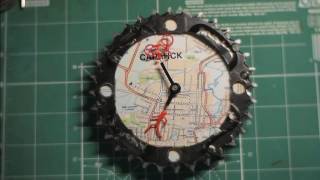 Часы с велосипедной звездой (Chain ring clock) screenshot 5