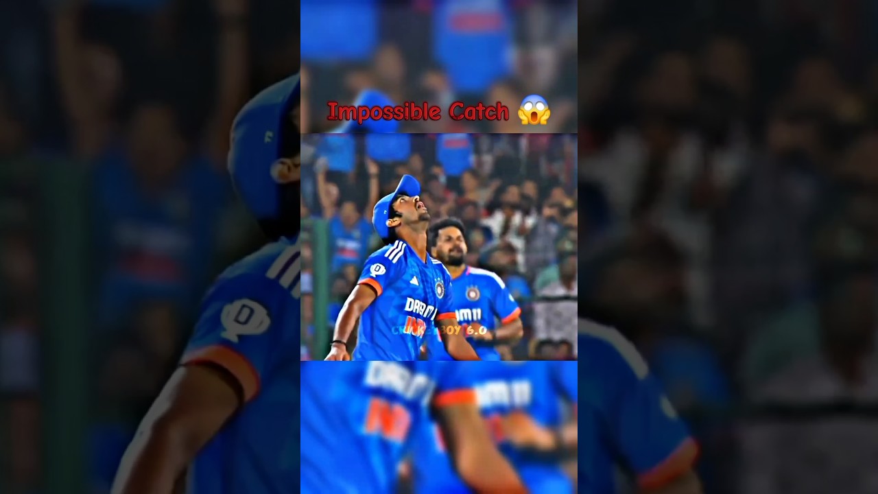 Washington Sundar Impossible catch 😱💀 