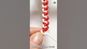 #138 Bracelet Knitting Tutorial, Macrame #shorts #macrametutorial #tricks #craftideas #howto