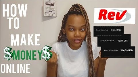 How I made money online with rev.com🤑| my experience | get started with rev| South African Youtuber