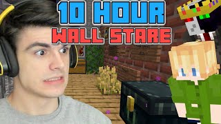 Staring at a Wall for 10 Hours on the Dream SMP ft. ( Ranboo , Tubbo , Jack Manifold , BadBoyHalo )