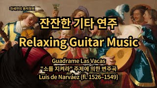 잔잔한 기타 연주] Relaxing Guitar Music: "소를 지켜라" 주제에 의한 변주곡