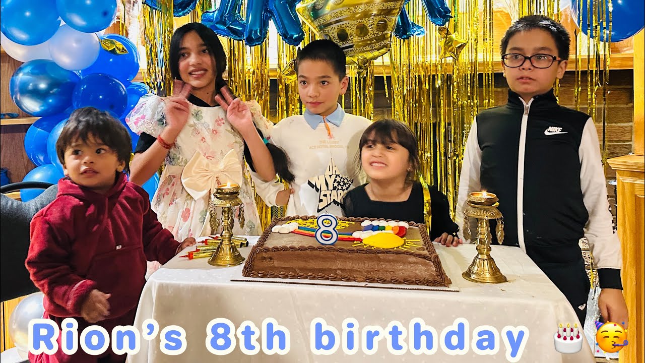 Rion chora birthday vlog 🥳🎂