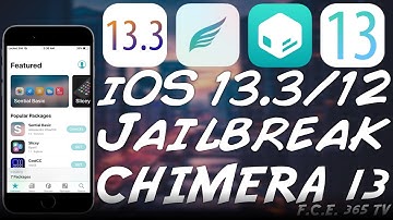 NEW Chimera JAILBREAK RELEASED (Open Source) With Sileo For iOS 13.0 up to iOS 13.3 (WIP)